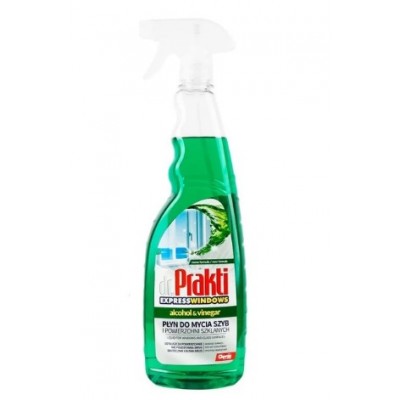 Засіб для миття скла Dr. Prakti alcohol&vinegar 1 л (зелений) (97-546)